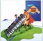 Pop Up 3D SuperDad Father's Day Card