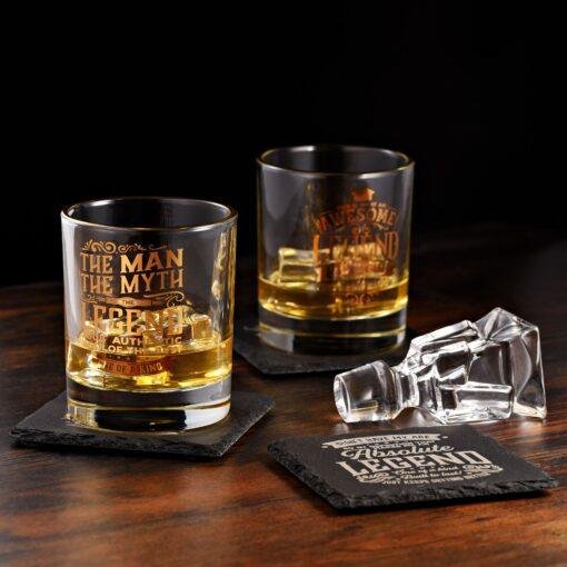 Legend Tumbler Glass For Dad