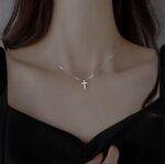 Sterling Silver Cross Pendant Necklace
