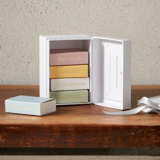Mini Matchbox Baby Keepsake Boxes New Baby Baby Shower Gift