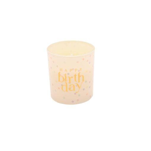 Confetti Candle – Happy Birthday