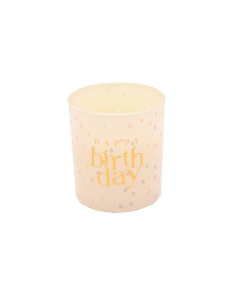 Confetti Candle – Happy Birthday