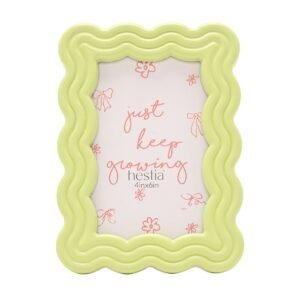 Lime Green Contemporary Photo Frame 6x4"
