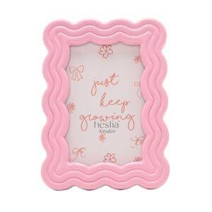 Pink Contemporary Photo Frame 6x4"