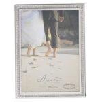 Silver Plated Crystal Border Photo Frame