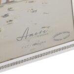 Silver Plated Crystal Border Photo Frame