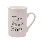 The Boss Mug Gift Set for Couple Friends Ceramic