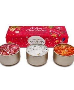 Christmas Scented Candle Trio Gift – Luxury Festive Candle Set