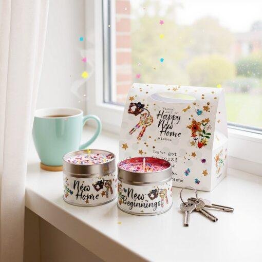 Happy New Home Luxury Scented Candle Gift Set