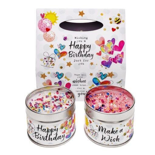 Happy Birthday Luxury Scented Candle Gift Set