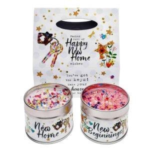 Happy New Home Luxury Scented Candle Gift Set