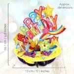Celebrate their special day in spectacular style with this Pop Up 3D Shooting Star Birthday Card — a card and a gift in one! This dazzling Shooting Stars design is perfect for surprising loved ones on milestone birthdays or simply making someone feel extra special. As part of our Pirouettes Collection, this card transforms into an eye-catching 3D paper sculpture that spins on a 360° base. Ready assembled for instant display, simply pull the tab around the base until it locks and watch the vibrant shooting stars burst to life. With space on the back for your own personalised message, this interactive card makes a memorable keepsake they’ll cherish long after their birthday celebrations. Key Features Pop Up 3D Shooting Star Birthday Card Part of our Pirouettes Collection Interactive 3D paper sculpture – spins on a 360° display Ready assembled and easy to display Space on the back for your personal message Folds flat into the included envelope Make their birthday unforgettable with this Pop Up 3D Shooting Star Card — a magical keepsake they’ll love to display.