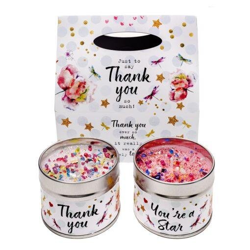 Thank You Gift Luxury Scented Candle Gift Set