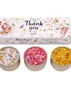 Thank You Scented Candle Trio Gift Set