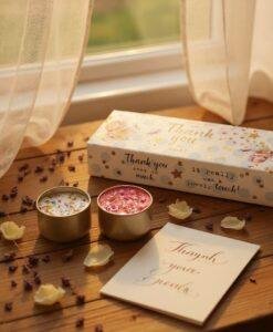 Thank You Scented Candle Trio Gift Set
