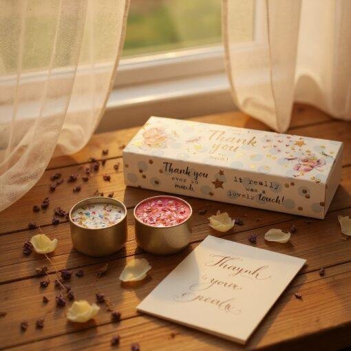 Thank You Scented Candle Trio Gift Set