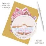 Pop Up 3D Christmas Gingerbread House Greeting Card