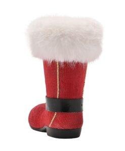 Christmas Santa Boot Wine Bottle Holder