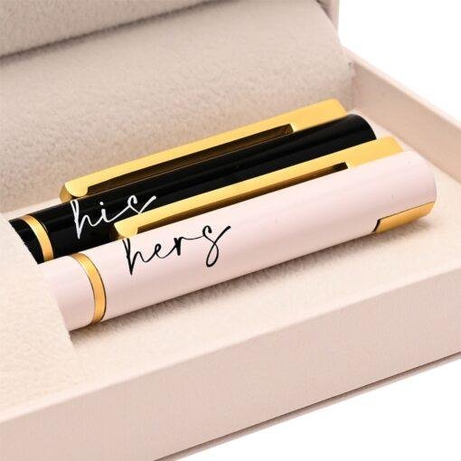 Milestone Wedding Anniversary Pen Gift Set for Couples