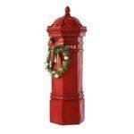 Regal Tidings Red Post Box Christmas Decoration 30cm