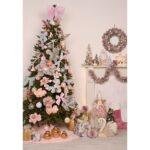 Blush Pink Natural Foliage Christmas Garland 120cm