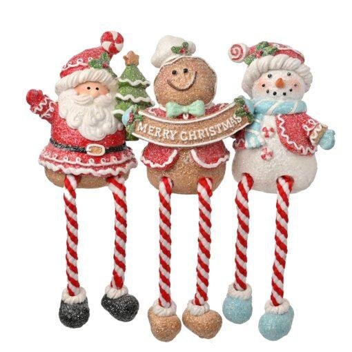 Christmas Shelf Sitter Decoration For Mantel or Windowsill
