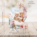 Pop Up 3D Pendulum Card Christmas Gingerbread Train