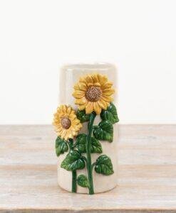 Ceramic 3D Sunflower Vase – Mother’s Day Gift