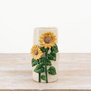 Ceramic 3D Sunflower Vase – Mother’s Day Gift