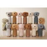 Childrens Stainless Steel Water Bottle Removable Plush Character Head